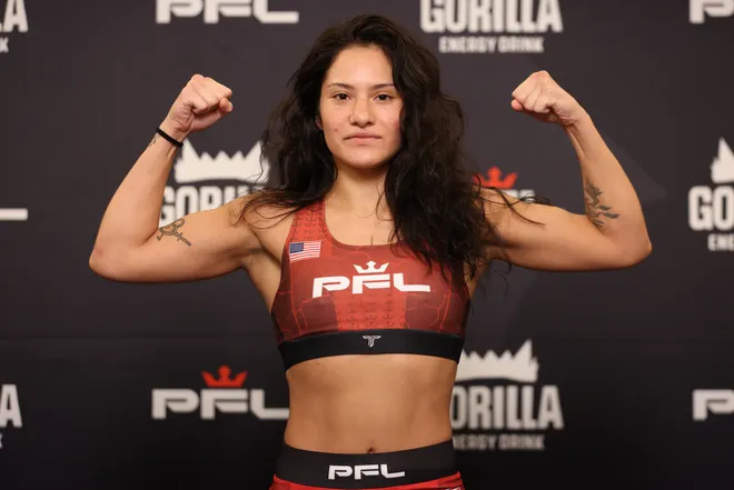 2026 PFL 9: Austin Morning Weigh-ins in Austin, Texas. Friday, July 17, 2026. (Matt Ferris / PFL)