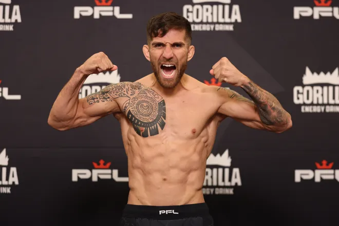 2026 PFL 9: Austin Morning Weigh-ins in Austin, Texas. Friday, July 17, 2026. (Matt Ferris / PFL)