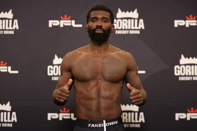 2026 PFL 9: Austin Morning Weigh-ins in Austin, Texas. Friday, July 17, 2026. (Matt Ferris / PFL)