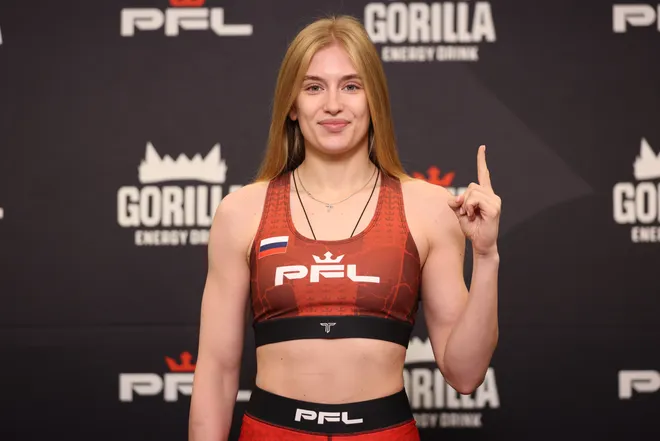 2026 PFL 9: Austin Morning Weigh-ins in Austin, Texas. Friday, July 17, 2026. (Matt Ferris / PFL)