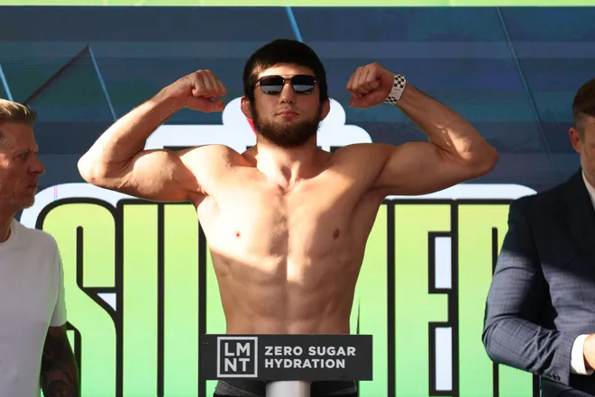 2026 PFL 9: Austin Ceremonial Weigh-ins at Inn Cahoots in Austin, Texas. Friday, July 17, 2026. (Matt Ferris / PFL)