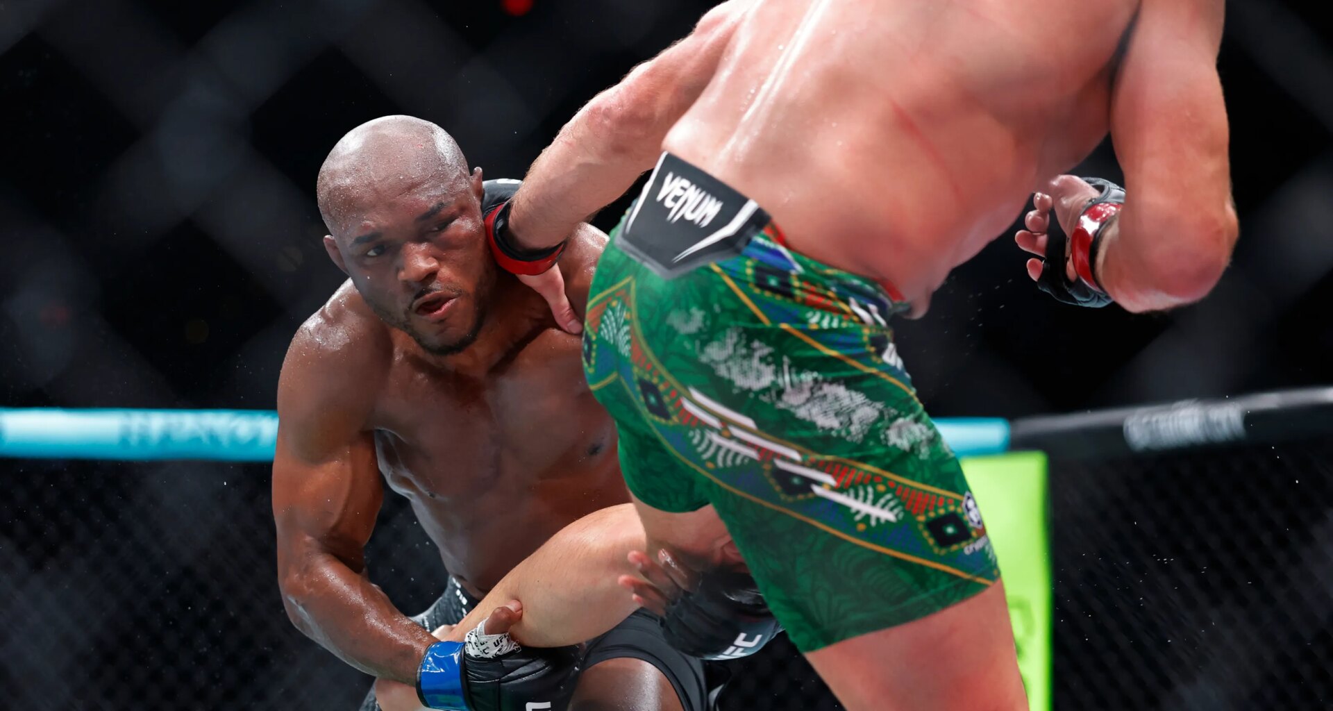 Kamaru Usman rival 'wasn't really surprised' by struggles at UFC OKC