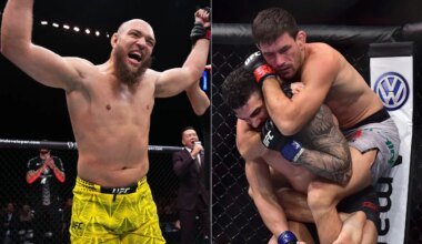 UFC Abu Dhabi post-event facts: Valter Walker ties Damian Maia record