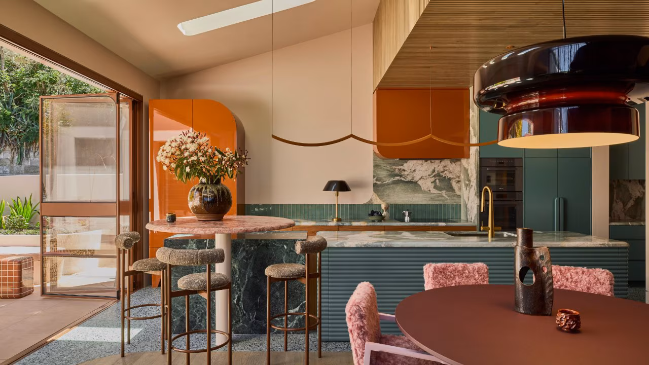 The colour-drenched, creative reinterpretation of artist Charles Blackman’s former home in Woollahra