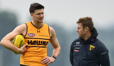 ‘Don’t want to upset the culture’: Hawks trade warning; Bombers urged to make ‘tough’ captain call — AFL Daily