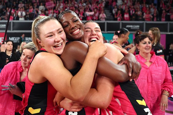 The Adelaide Thunderbirds now have three premierships – the most successful team in the SSN era. 
