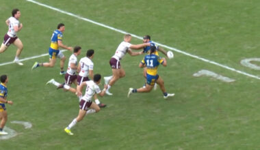 NRL news 2026: Dylan Walker flick pass video, Parramatta Eels vs Manly Sea Eagles round 18 result, Cooper Cronk reaction