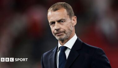 Uefa president Aleksander Ceferin