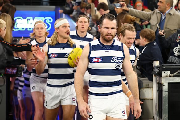 The skipper Patrick Dangerfield will play on in 2027