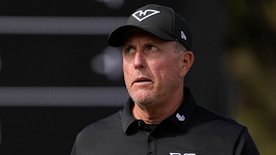 American golf Phil Mickelson.