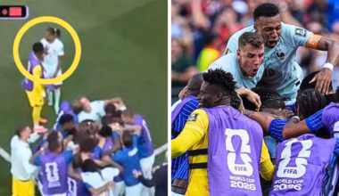 Genius reason France star Michael Olise was rejected from wild goal celebrations by teammate