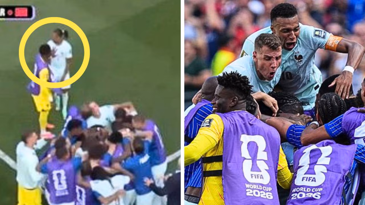 Genius reason France star Michael Olise was rejected from wild goal celebrations by teammate