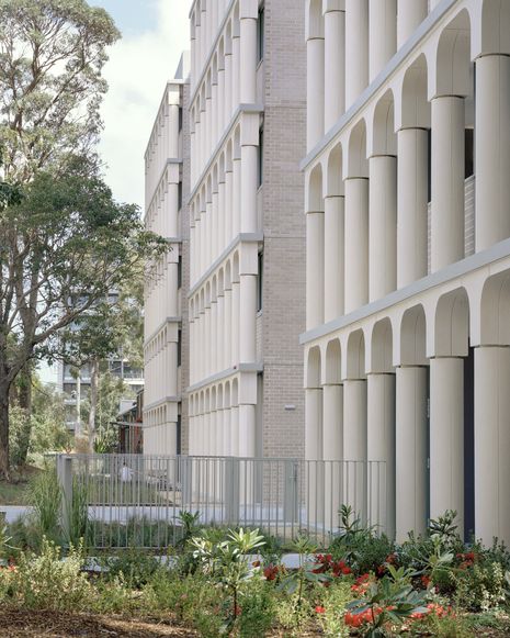 The pale, muted palette and melding of light and landscape call to mind the sand hills of pre-industrial Sydney.