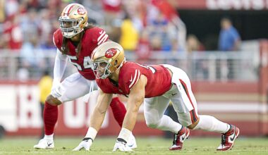 Where the 49ers landed in pre-training camp NFL power rankings