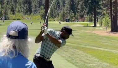 NFL great Jerry Rice chases down heckler at celebrity golf tournament - Stuff