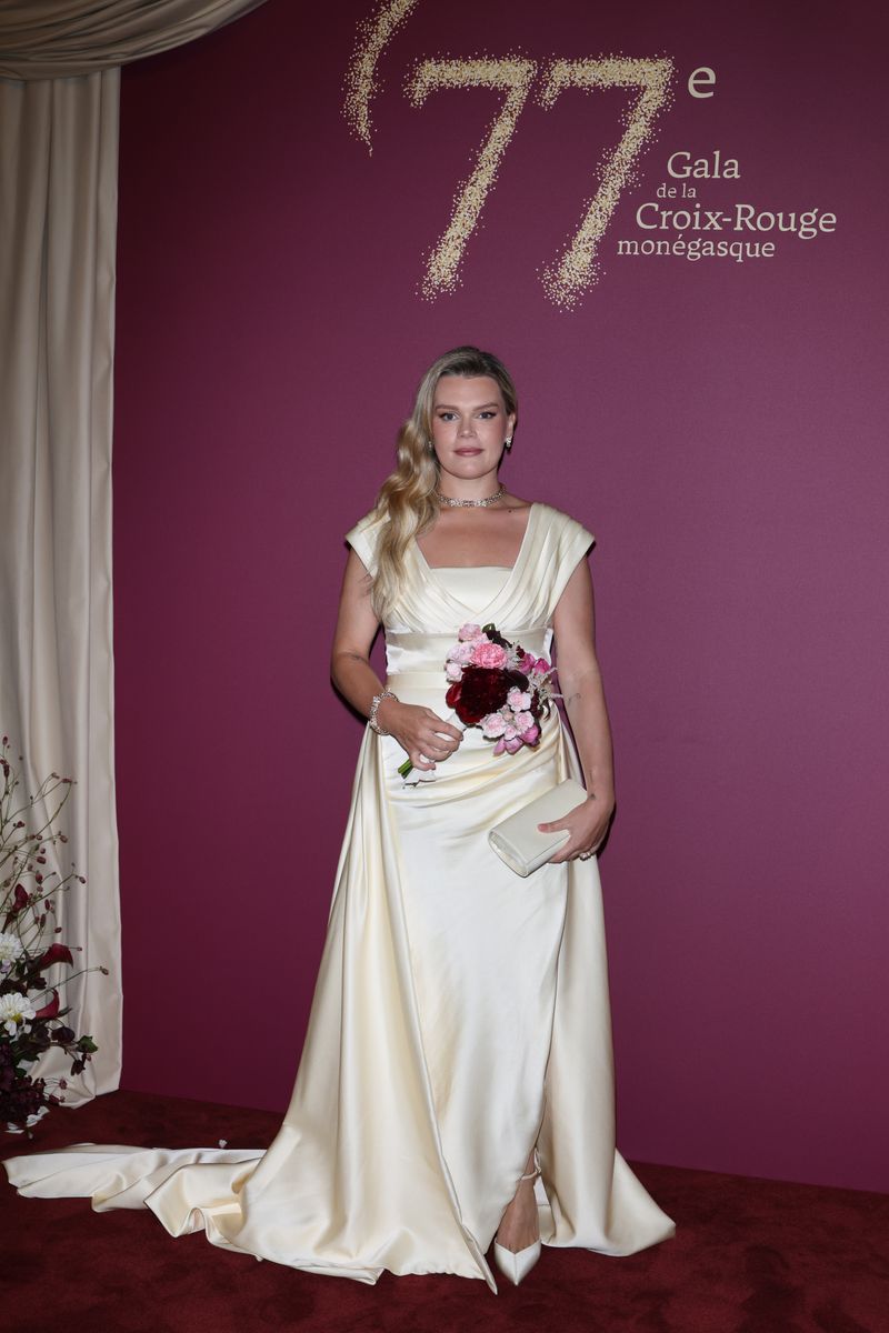 Camille Gottlieb brings a fresh pop of color to one of Monaco’s most glamorous nights of the year.