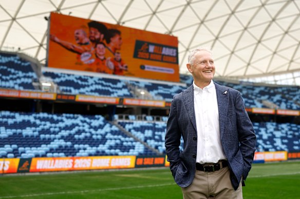 Joe Schmidt will coach the Wallabies for the final time in July.
