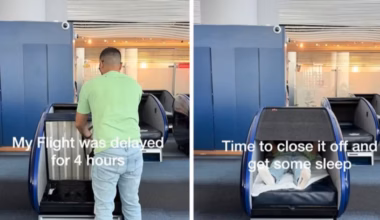 Airports with sleeping pods to help combat jet lag