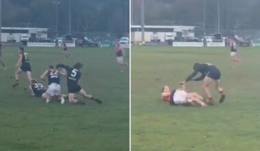 Ovens and Murray Football League player Zac Pethybridge suspended for striking 17-year-old debutant
