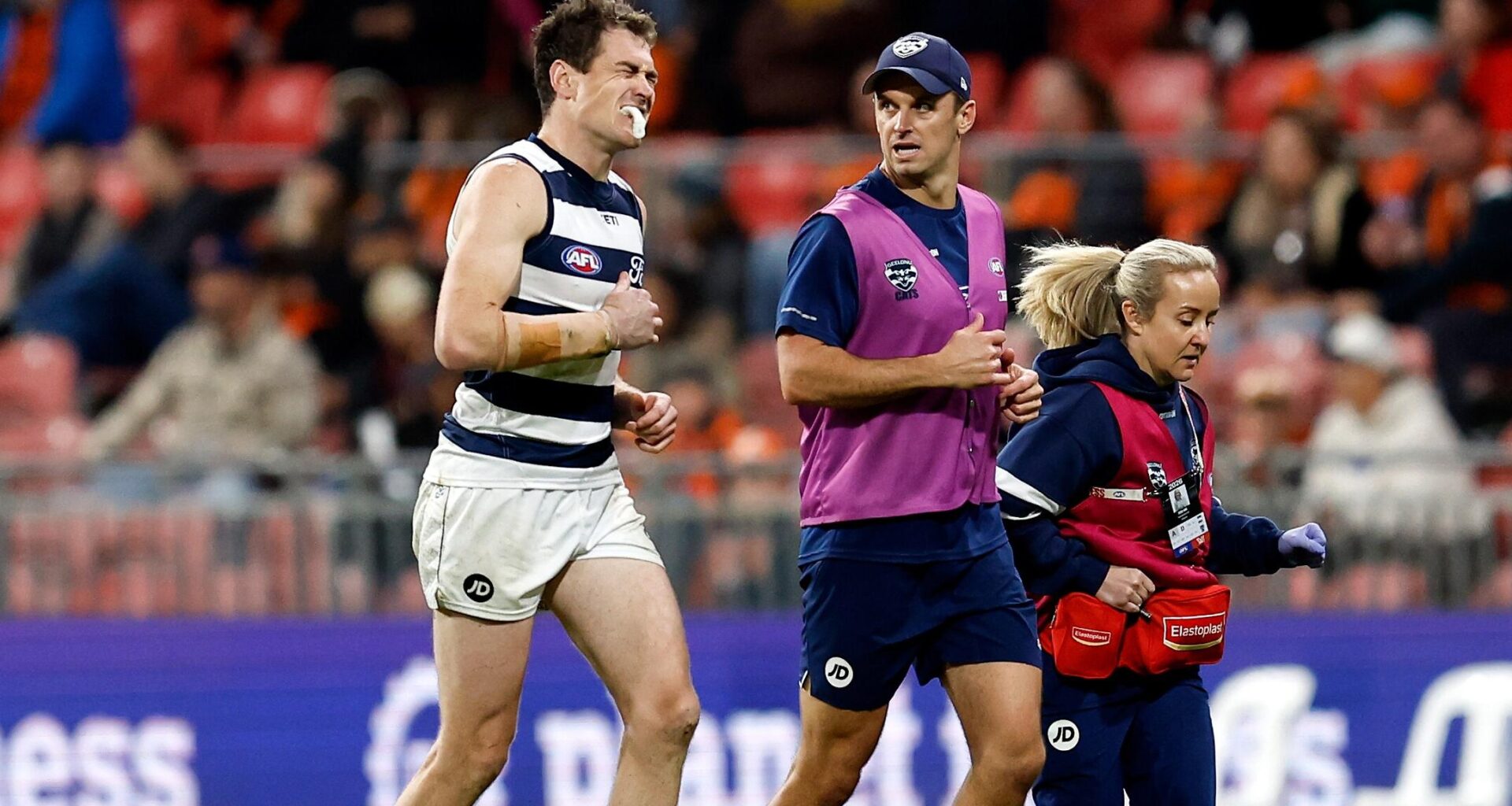 Trio to remain in Sydney as Cats count cost of bruising clash