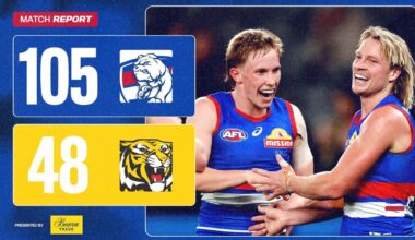 AFL Match Report: Bulldogs cruise past Tigers