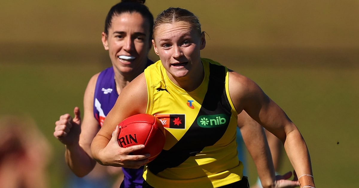 Speed on show for new-look AFLW Tigers