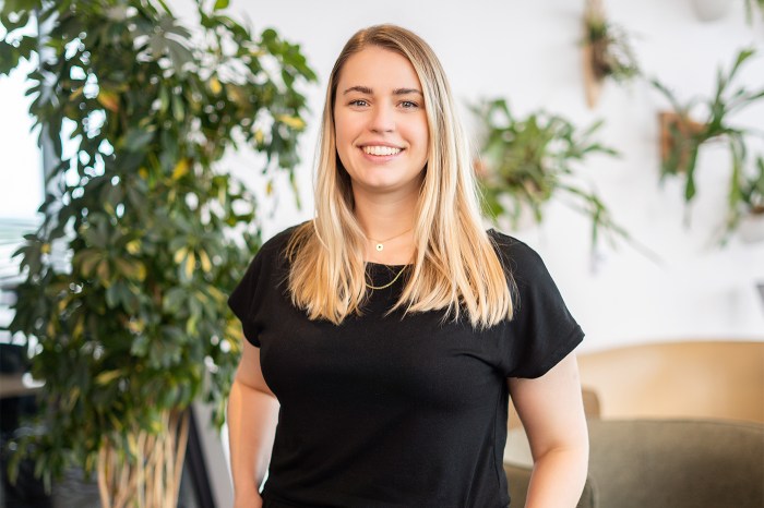 Annika Schoene, assistant professor of public health and health services and technical lead for the Responsible AI Practice at Northeastern University.