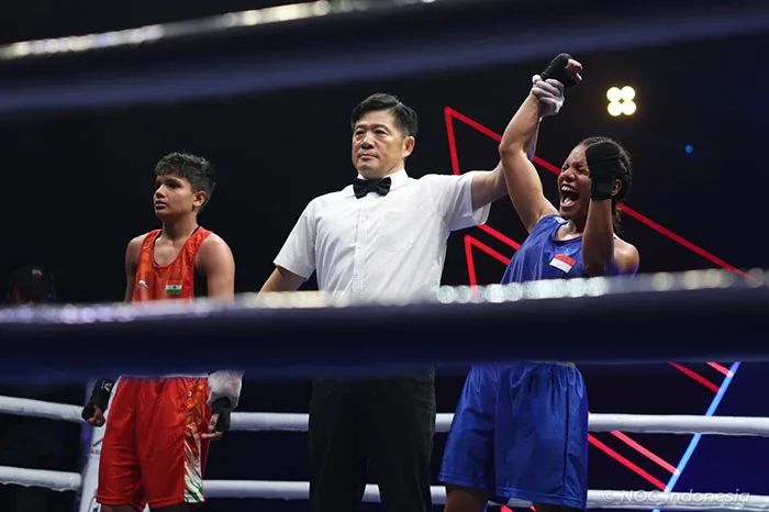 2026 Asian Boxing U-19 &23 Championships : Anggi's hard work has paid off with a gold medal - OBSERVER