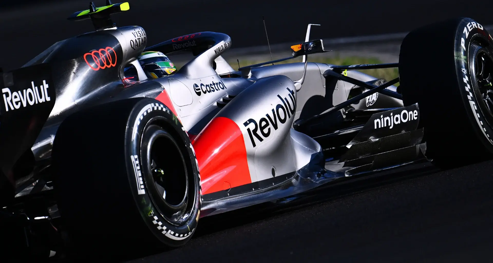 BUDAPEST, HUNGARY - JULY 24: Lewis Hamilton of Great Britain driving the (44) Scuderia Ferrari
