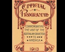 Cricket – The Philadelphia Story … the Australians of 1913