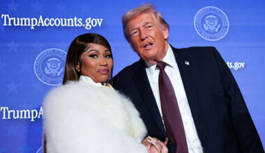 'So hot, so great': Trump showers Nicki Minaj with praise at White House event