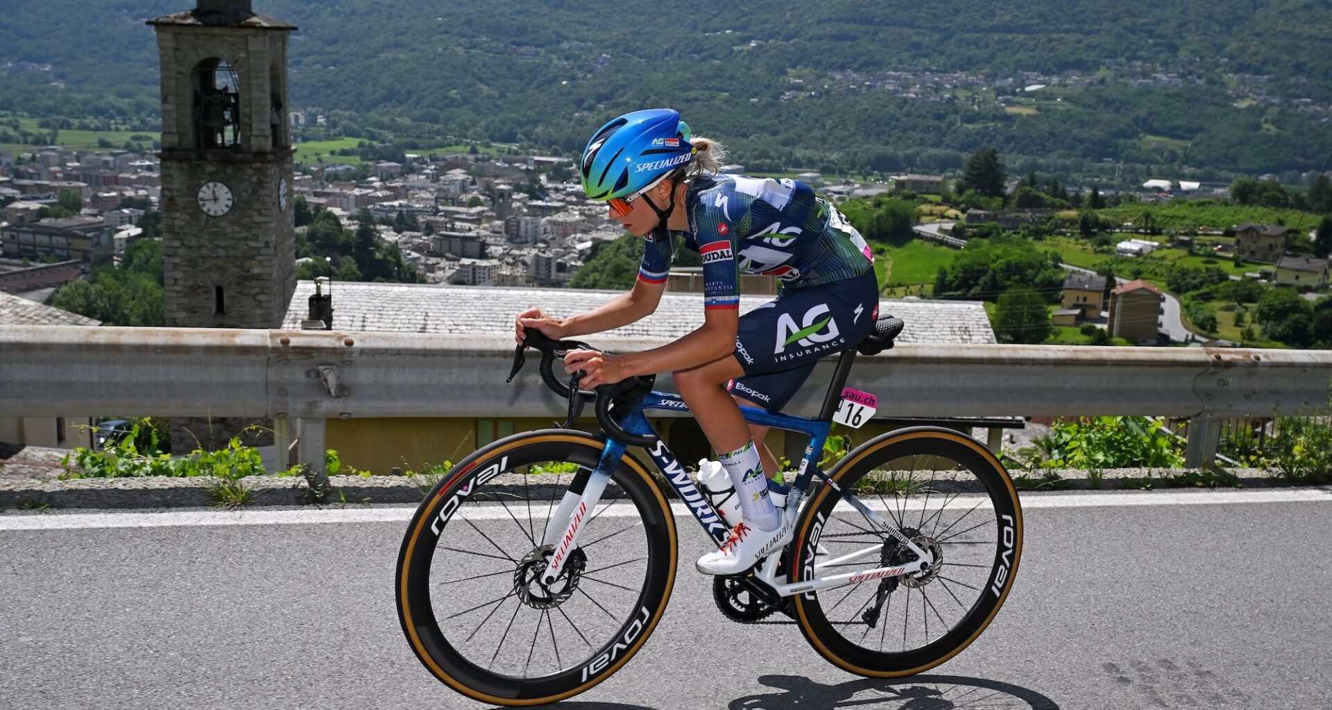 Urška Žigart handed positive injury update after jaw-fracturing Tour de Suisse crash