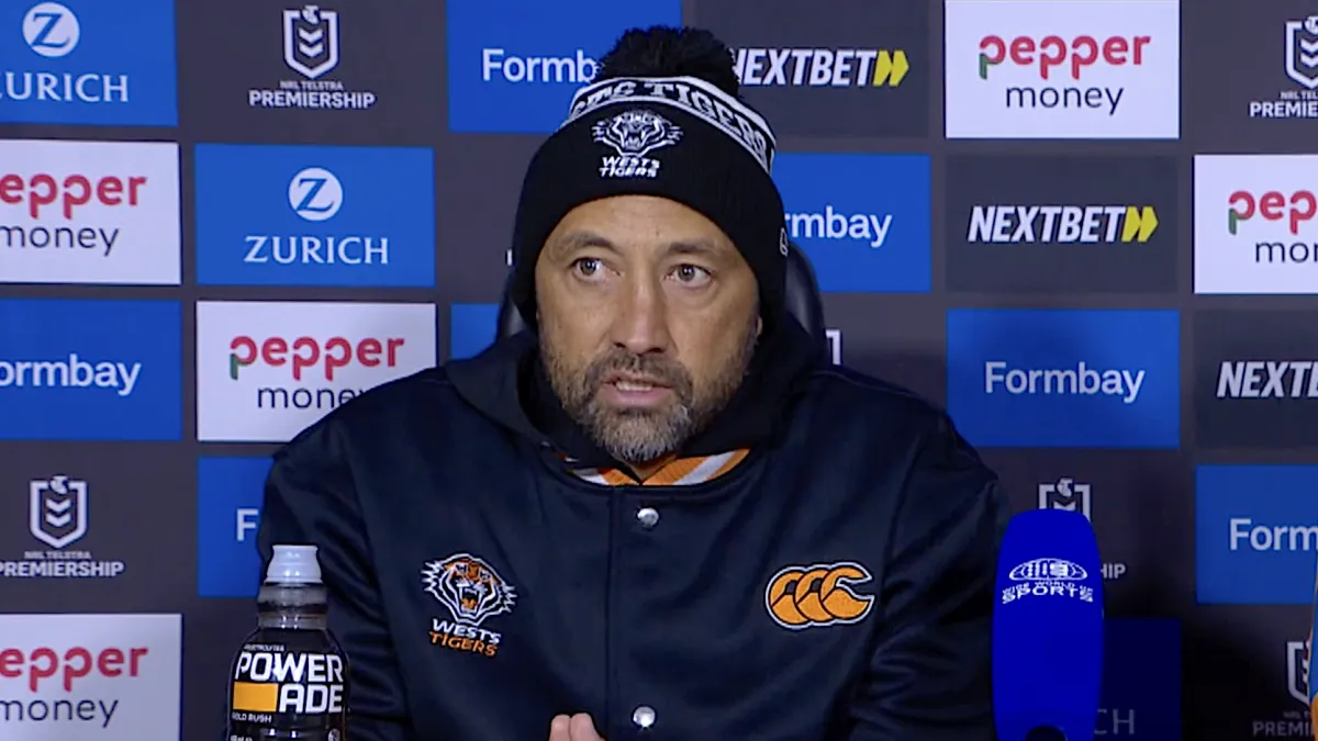 Benji Marshall in frosty Luai exchange after Wahs loss: ‘I’m not going to talk about it’ image