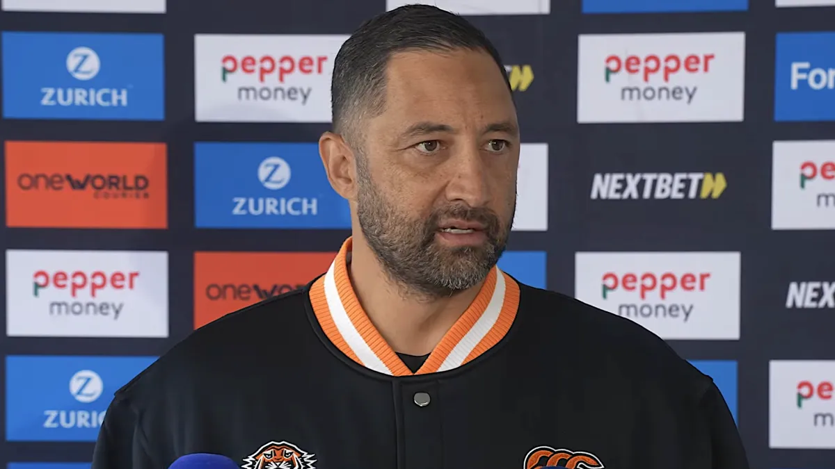 Benji Marshall admits NRL Finals a long way away for the Wests Tigers image