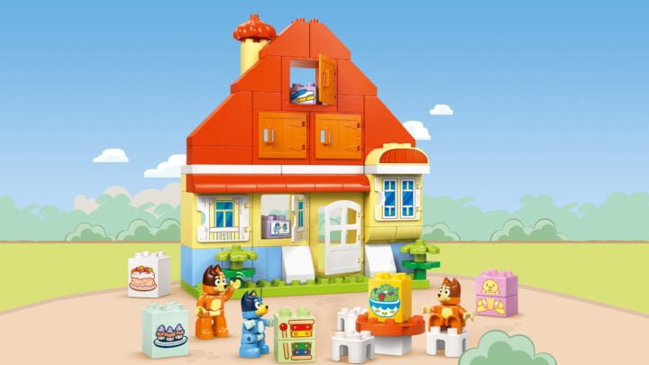Bluey Duplo house set