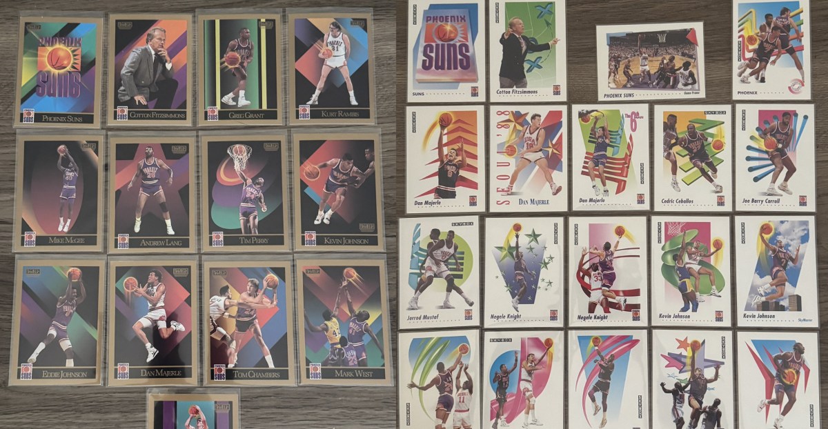 Revisiting Suns fandom through 1990s basketball card design
