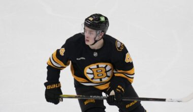 Boston Bruins prospects James Hagens