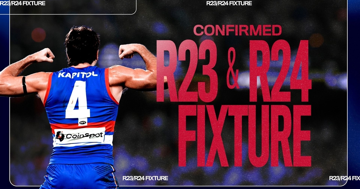 Rounds 23-24 confirmed, AFLW fixture updates