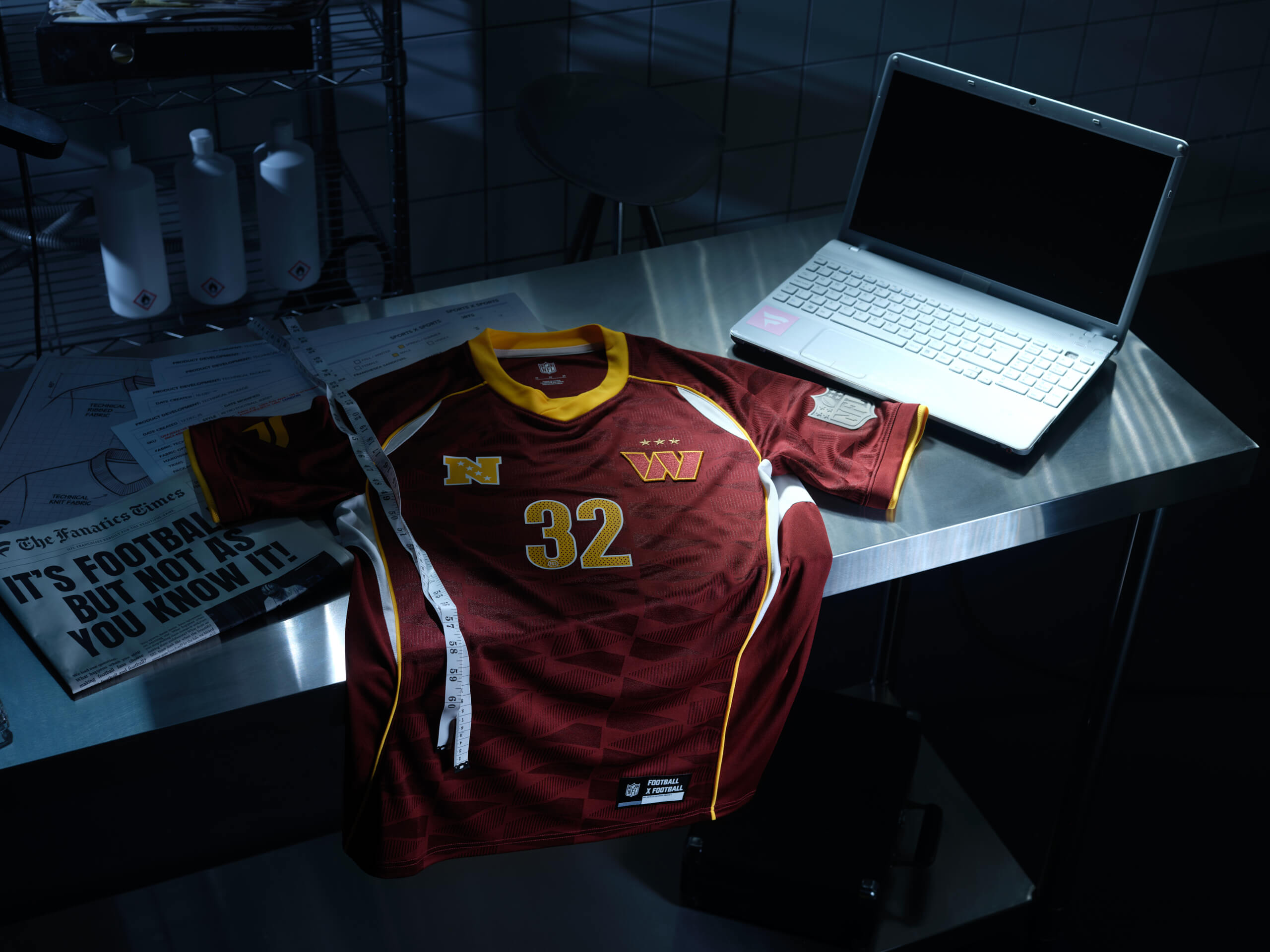 Commanders soccer jersey