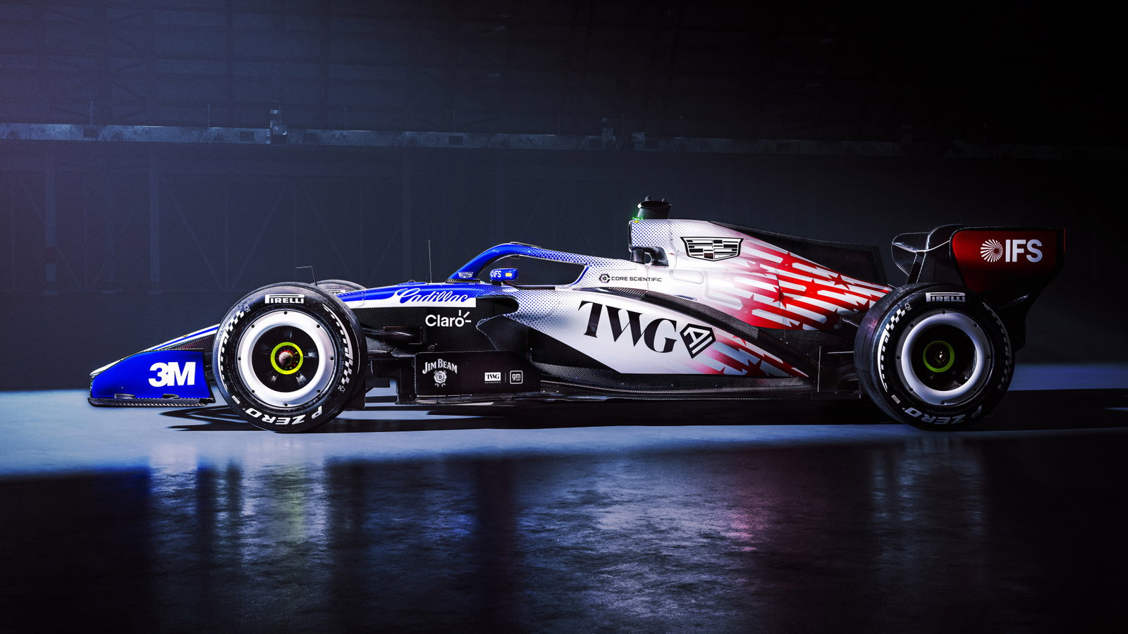 Cadillac reveals stars and stripes Silverstone livery