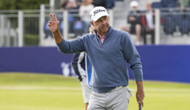 Aussie Percy fights back to share Senior Open lead - News