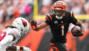 Chase, Jefferson, Smith-Njigba Lead Top 10 NFL WR Rankings by Coaches, Execs in New Poll