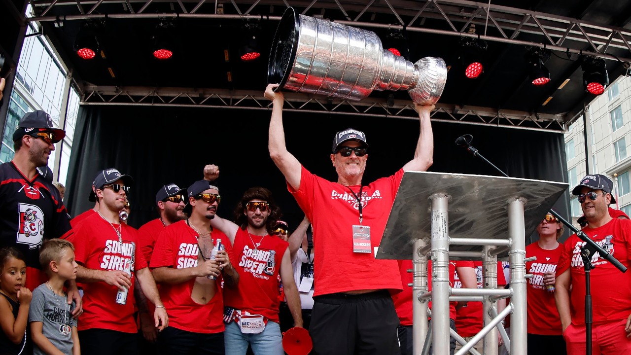 Hurricanes' Tom Dundon not first owner to add family to Stanley Cup