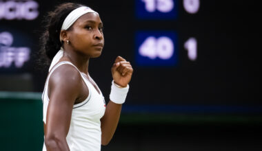 Quarterfinals at last! Gauff edges Bencic to break new ground at Wimbledon