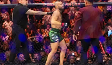Will Conor McGregor retire? Knee injury suffered vs, Max Holloway makes legend's future appear uncertain image