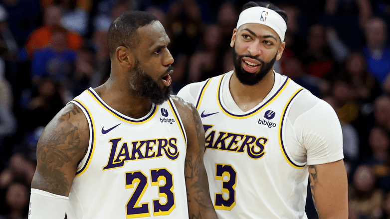 LeBron James and Anthony Davis