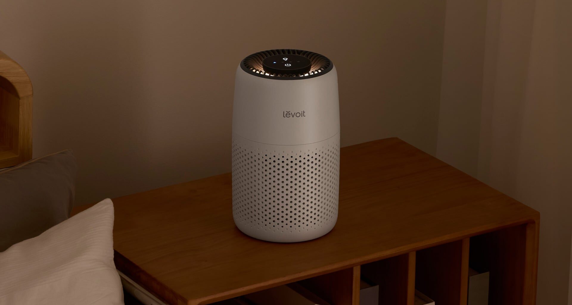 Win a Levoit Core Mini with Night Light air purifier!