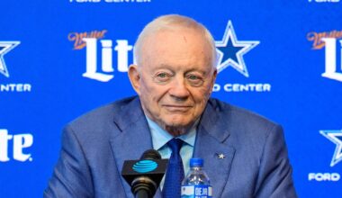 Jerry Jones Teases Trade Talks, Likes Cowboys Being Discounted as NFL Title Contender
