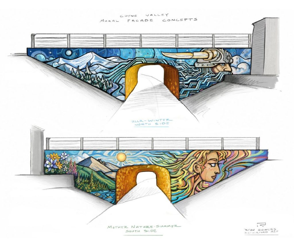 Breckenridge selects artist to paint mural at Coyne Valley Road underpass 