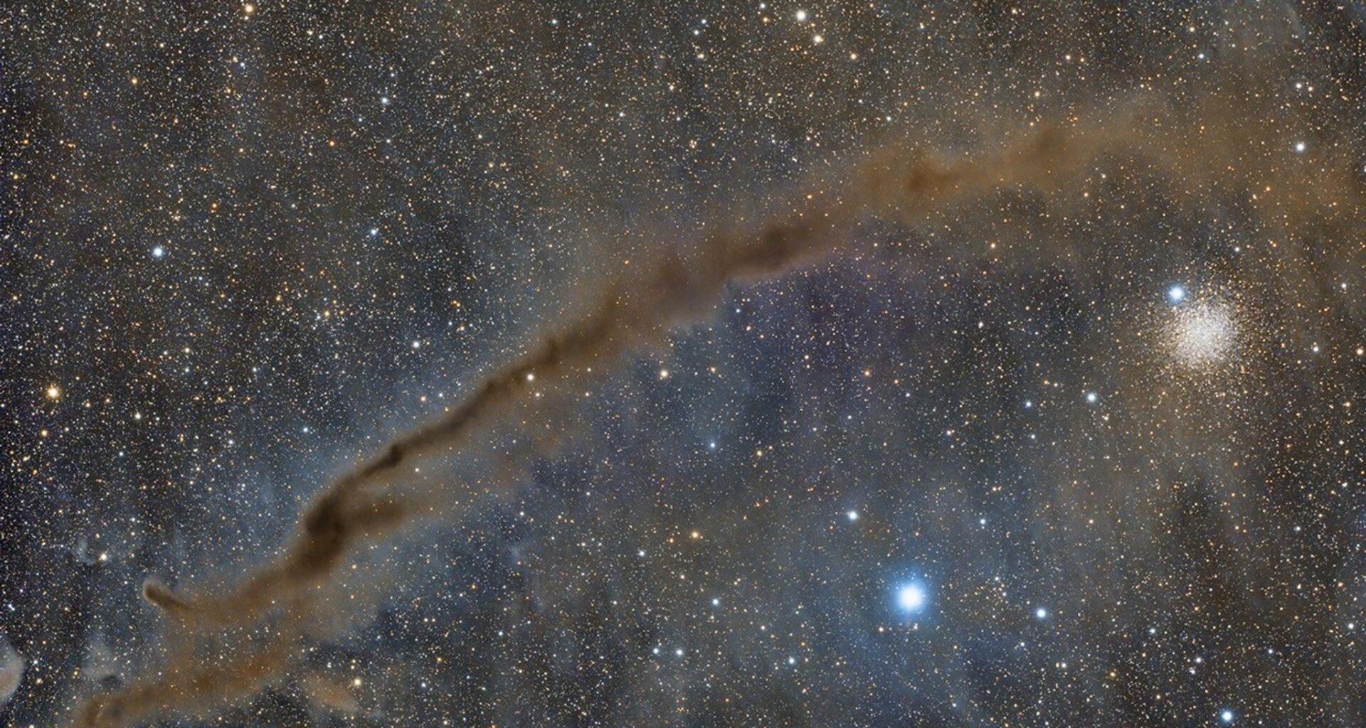 APOD: 2026 July 31 - NGC 4372 And Dark Doodad